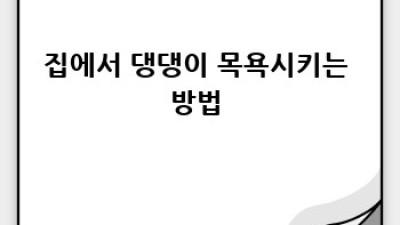 댕댕이 목욕, 집에서 VS 미용실? 🐶🚿